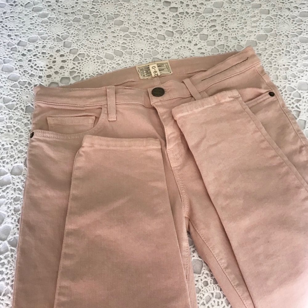 Current Elliot The Ankle Skinny In Rose Smoke - Picture 6 of 8